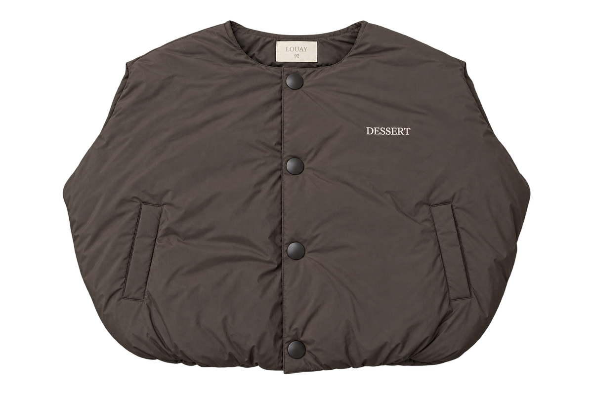 LOUAY CAIRO puffer bodywarmer