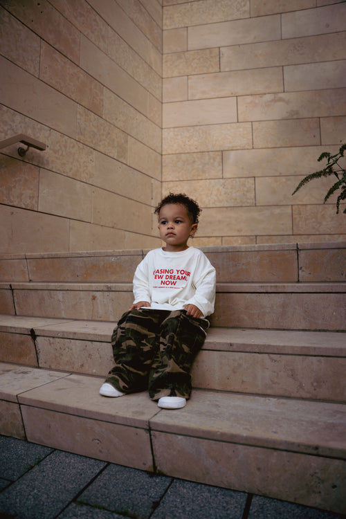 LOUAY BRONX camo pants